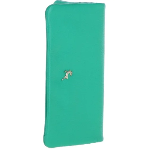 12 Card RFID Protected Leather Purse Gumdrop Green: J-56 -The Bridge Store 12 card rfid protected leather purse gumdrop green j 56 p5958 21270 image