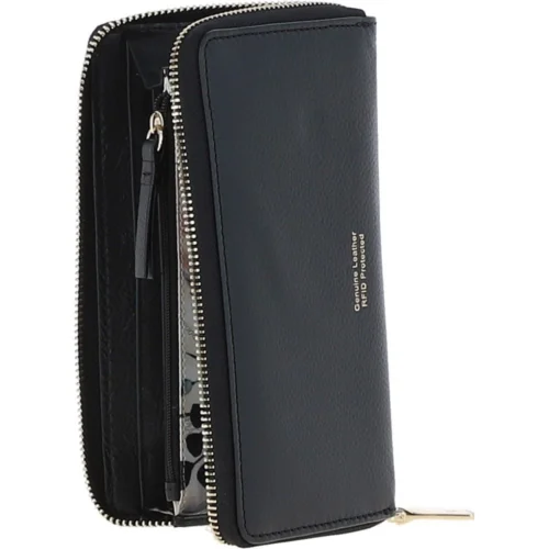 14 Card RFID Protected XL Leather Purse Black: S2 -The Bridge Store 14 card rfid protected xl leather purse black s2 p6709 24469 image