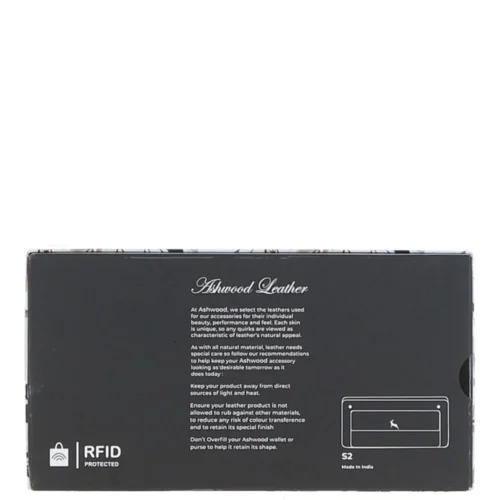 14 Card RFID Protected XL Leather Purse Black: S2 -The Bridge Store 14 card rfid protected xl leather purse black s2 p6709 24471 image