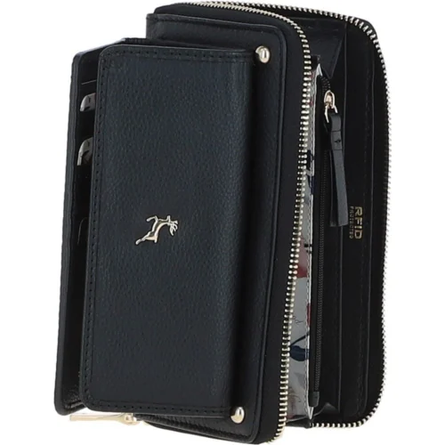 14 Card RFID Protected XL Leather Purse Black: S2 -The Bridge Store 14 card rfid protected xl leather purse black s2 p6709 24472 image