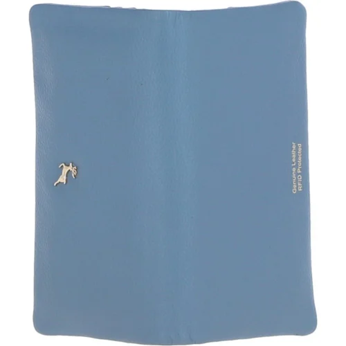 14 Card RFID Protected XL Leather Purse Denim Blue: S-4 8 14 Card RFID Protected XL Leather Purse Denim Blue: S-4 -The Bridge Store 14 card rfid protected xl leather purse denim blue s 4 p6722 24417 image