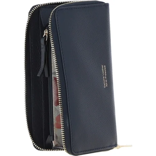 14 Card RFID Protected XL Leather Purse Navy: S2 10 14 Card RFID Protected XL Leather Purse Navy: S2 -The Bridge Store 14 card rfid protected xl leather purse navy s2 p6712 24487 image