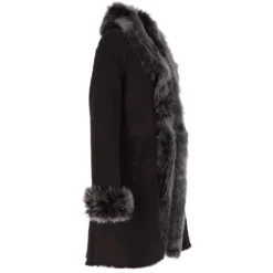 3/4 Length Toscana Suede Leather Coat Brown : 5055 9 3/4 Length Toscana Suede Leather Coat Brown : 5055 -Default Template 2 3 4 length toscana suede leather coat brown 5055 p6278 22599 image