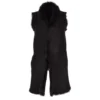 3/4 Length Toscana Suede Leather Gilet Black : Nekhii -Default Template 2 3 4 length toscana suede leather gilet black nekhii p2572 12038 image