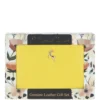 6 Card RFID Protected Zip Around Leather Purse Aurora Yellow: J-57 -Default Template 2 6 card rfid protected zip around leather purse aurora yellow j 57 p5964 21309 image