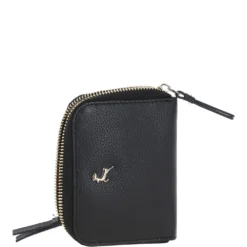 6 Card RFID Protected Zip Around Leather Purse Black: J-57 -Default Template 2 6 card rfid protected zip around leather purse black j 57 p5965 21319 image