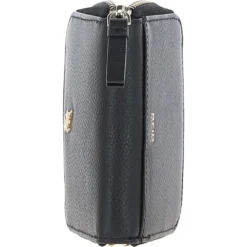 6 Card RFID Protected Zip Around Leather Purse Black: S-5 -Default Template 2 6 card rfid protected zip around leather purse black s 5 p6727 24383 image