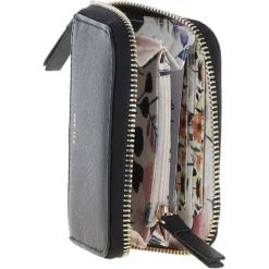 6 Card RFID Protected Zip Around Leather Purse Black: S-5 -Default Template 2 6 card rfid protected zip around leather purse black s 5 p6727 24384 image
