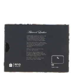 6 Card RFID Protected Zip Around Leather Purse Black: S-5 -Default Template 2 6 card rfid protected zip around leather purse black s 5 p6727 24385 image