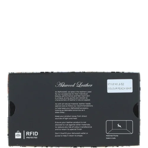 7 Card RFID Protected Large Leather Purse Peach Whip: J-52 13 7 Card RFID Protected Large Leather Purse Peach Whip: J-52 -The Bridge Store 7 card rfid protected large leather purse peach whip j 52 p5925 21033 image