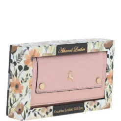 7 Card RFID Protected Large Leather Purse Peach Whip: J-52 -Default Template 2 7 card rfid protected large leather purse peach whip j 52 p5925 21035 image