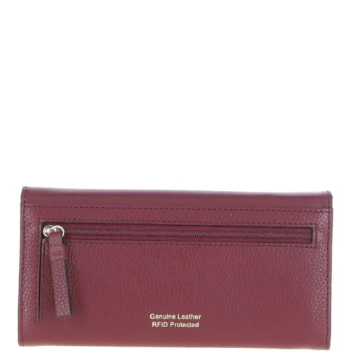 7 Card RFID Protected Large Leather Purse Wine: Z-79 11 7 Card RFID Protected Large Leather Purse Wine: Z-79 -The Bridge Store 7 card rfid protected large leather purse wine z 79 p7030 25690 image