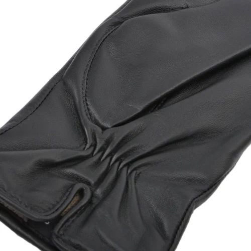 Leather Gloves Black : 401 -The Bridge Store ashwood leather gloves black 401 p285 7381 image