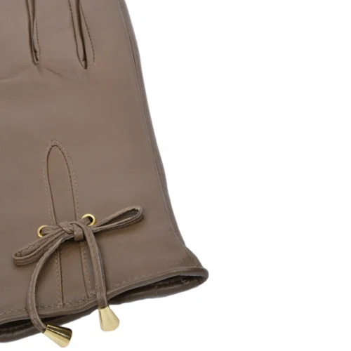 Leather Gloves Taupe : 055 5 Leather Gloves Taupe : 055 -The Bridge Store ashwood leather gloves taupe 055 p1664 7456 image