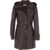 Leather Hooded Coat Brown/ddy : Harriet -Default Template 2 ashwood leather hooded coat brown ddy harriet p93 25128 image
