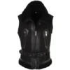 Shearling Leather And Suede Biker Gilet Black/suede : Indiana -Default Template 2 ashwood shearling leather and suede biker gilet black suede indiana p1531 6854 image