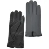 Touch Screen Friendly Two Tone Leather Gloves Black/ Grey : 137 -Default Template 2 ashwood touch screen friendly two tone leather gloves black grey 137 p1673 7461 image