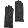 Two Tone Colour Finger Detail Leather Gloves Black/Purple : 007 -Default Template 2 ashwood two tone colour finger detail leather gloves black purple 007 p1657 7437 image