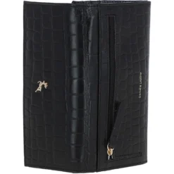 Womens Croc 7 Card Large Leather Purse Black: C-05 12 Womens Croc 7 Card Large Leather Purse Black: C-05 -Default Template 2 ashwood womens croc 7 card large leather purse black c 05 p5995 21395 image