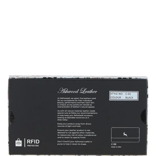 Womens Croc 7 Card Large Leather Purse Black: C-05 13 Womens Croc 7 Card Large Leather Purse Black: C-05 -The Bridge Store ashwood womens croc 7 card large leather purse black c 05 p5995 21396 image