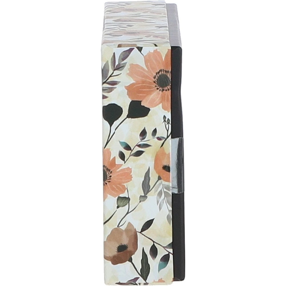 Womens Croc 7 Card Large Leather Purse Bordeaux: C-05 5 Womens Croc 7 Card Large Leather Purse Bordeaux: C-05 - Image 3