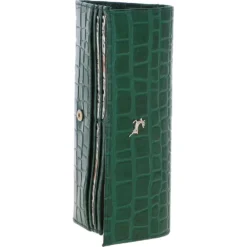 Womens Croc 7 Card Large Leather Purse Green: C-05 -Default Template 2 ashwood womens croc 7 card large leather purse green c 05 p5997 21407 image