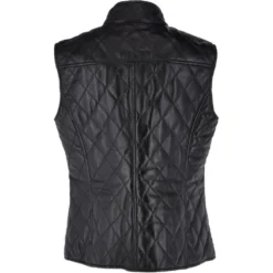 Diamond Quilted Leather Gilet Black : Hampton 8 Diamond Quilted Leather Gilet Black : Hampton -Default Template 2 diamond quilted leather gilet black hampton p2592 11451 image