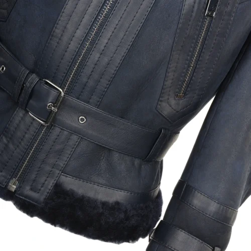 Fitted Sheepskin Aviator Flying Jacket Navy: Winnipeg 10 Fitted Sheepskin Aviator Flying Jacket Navy: Winnipeg -The Bridge Store fitted sheepskin aviator flying jacket navy winnipeg p1451 6490 image