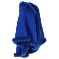 Fur Poncho Blue : Sian -Default Template 2 fur poncho blue sian p832 22615 image