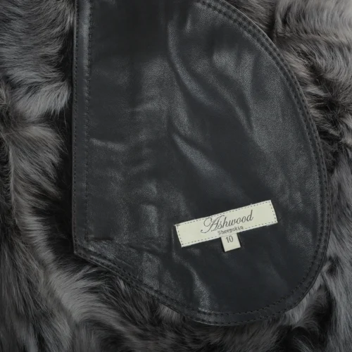 Hooded Long Suede Toscana Gilet Brown : Mariana -The Bridge Store hooded long suede toscana gilet brown mariana p1308 5697 image