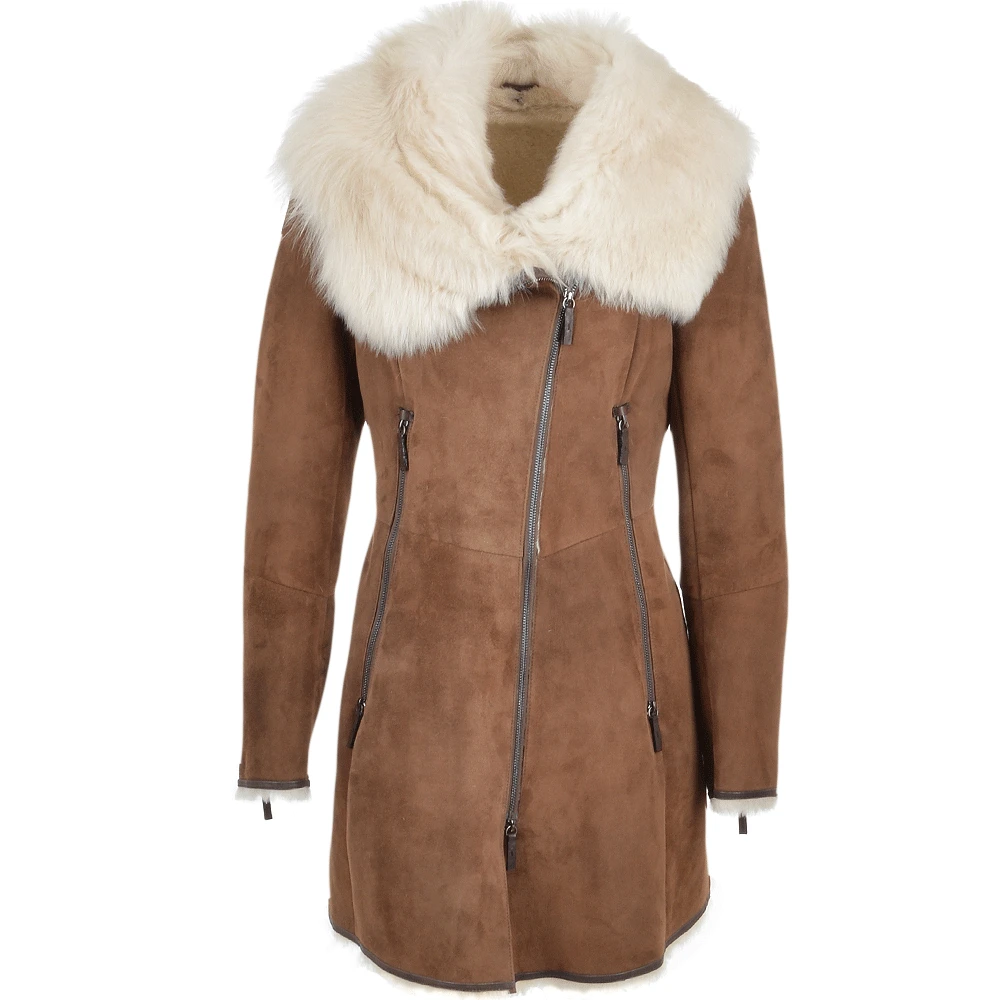 Hooded Toscana Coat Brown : Lyonesse 3 Hooded Toscana Coat Brown : Lyonesse