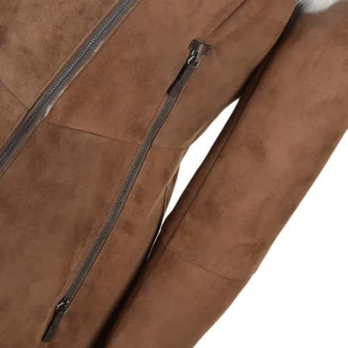 Hooded Toscana Coat Brown : Lyonesse 10 Hooded Toscana Coat Brown : Lyonesse -The Bridge Store hooded toscana coat brown lyonesse p879 3755 image