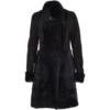 Ladies Suede Sheepskin Coat Black: Lucasta 2 Ladies Suede Sheepskin Coat Black: Lucasta -Default Template 2 ladies suede sheepskin coat black lucasta p2603 11962 image