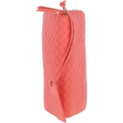 Large Quilted Leather Zip Around Note And Coin Purse Salmon: QLP -Default Template 2 large quilted leather zip around note and coin purse salmon qlp p5341 19356 image