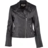 Leather Biker Jacket Black : Casey -Default Template 2 leather biker jacket black casey p3072 13428 image