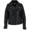 Leather Biker Jacket Black: Hackney 1 Leather Biker Jacket Black: Hackney -Default Template 2 leather biker jacket black hackney p4346 18608 image