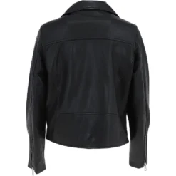 Leather Biker Jacket Black: Hackney -Default Template 2 leather biker jacket black hackney p4346 18610 image