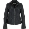 Leather Biker Jacket Black : Zoey -Default Template 2 leather biker jacket black zoey p2480 18528 image