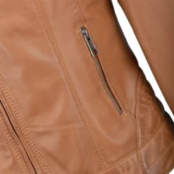 Leather Biker Jacket Cognac : Essen -Default Template 2 leather biker jacket cognac essen p2348 10685 image