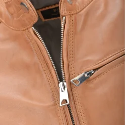 Leather Biker Jacket Cognac : Essen -Default Template 2 leather biker jacket cognac essen p2348 10686 image