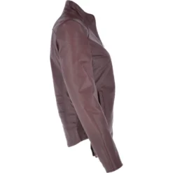 Leather Biker Jacket Oxblood : Aurora -Default Template 2 leather biker jacket oxblood aurora p3070 13463 image