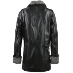 Leather Coat Black/ddy : Jacqueline 9 Leather Coat Black/ddy : Jacqueline -Default Template 2 leather coat black ddy jacqueline p476 1824 image