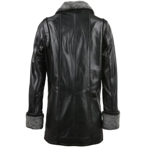 Leather Coat Black/ddy : Jacqueline 9 Leather Coat Black/ddy : Jacqueline -The Bridge Store leather coat black ddy jacqueline p476 1824 image