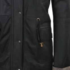 Leather Coat Black/nap : Jade Walks -Default Template 2 leather coat black nap jade walks p477 1830 image