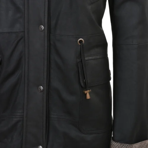 Leather Coat Black/nap : Jade Walks 10 Leather Coat Black/nap : Jade Walks -The Bridge Store leather coat black nap jade walks p477 1830 image