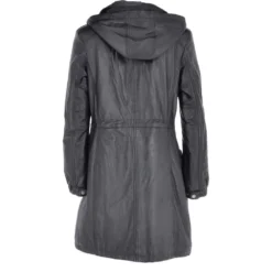 Leather Duffle Leather Coat Black/app : Brienne -Default Template 2 leather duffle leather coat black app brienne p3725 16128 image