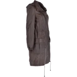 Leather Duffle Leather Coat Mid Brown/ App: Brienne -Default Template 2 leather duffle leather coat mid brown app brienne p3726 16133 image