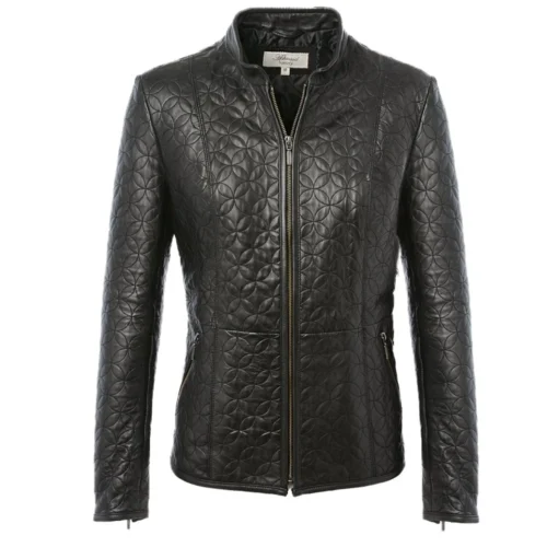 Leather Jacket Black/ddy : Agnus