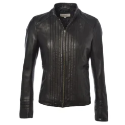 Leather Jacket Black/ddy : Infinity
