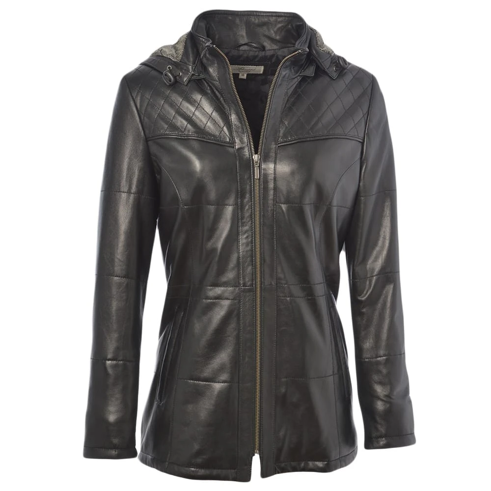 Leather Jacket Black/ddy : Molly 3 Leather Jacket Black/ddy : Molly